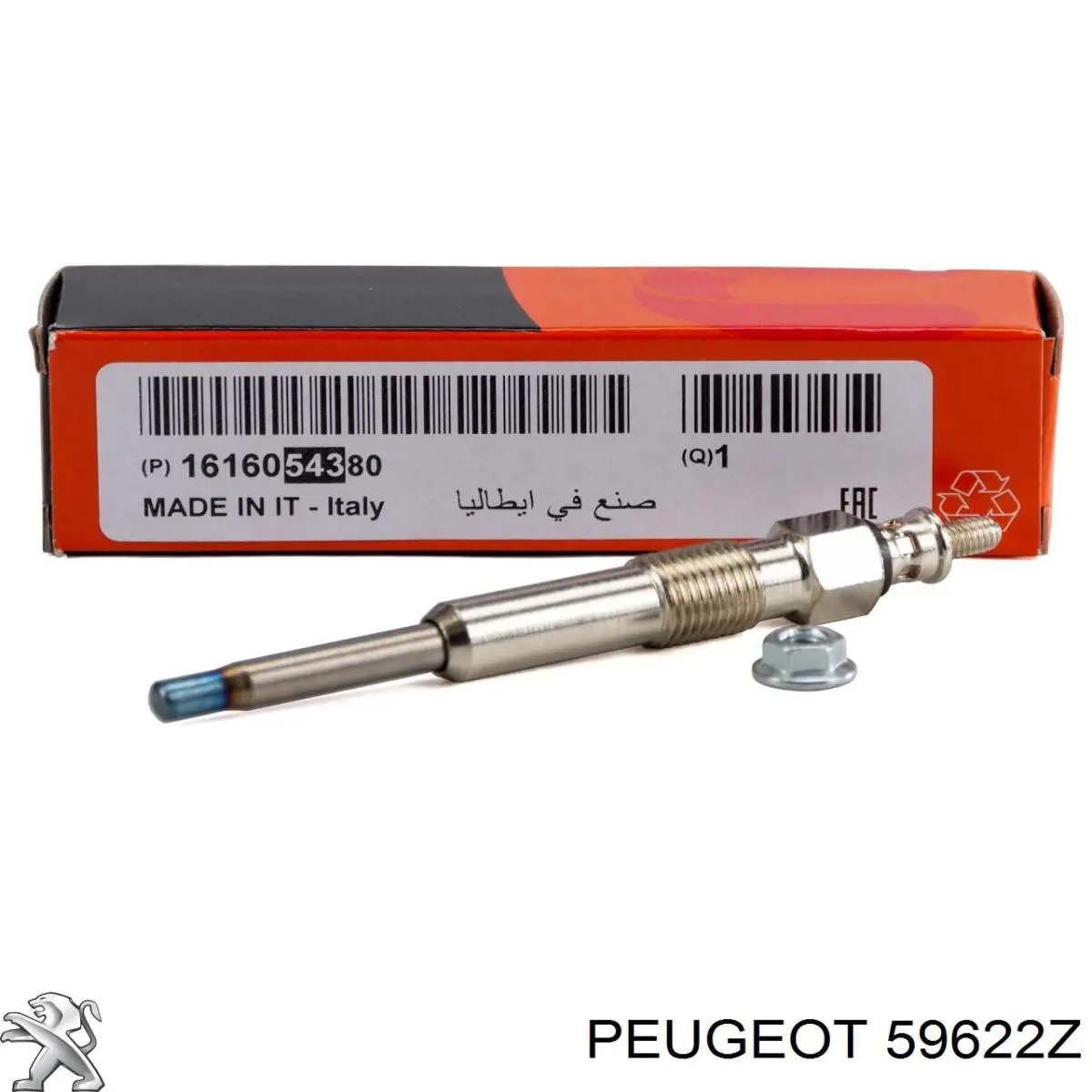 Свеча накала Peugeot/Citroen 59622Z