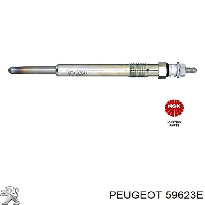 59623E Peugeot/Citroen свечи накала