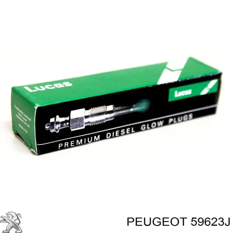 Свечи накала Peugeot/Citroen 59623J цена, от 4.92 USD