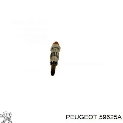 Bujía de incandescencia 59625A Peugeot/Citroen