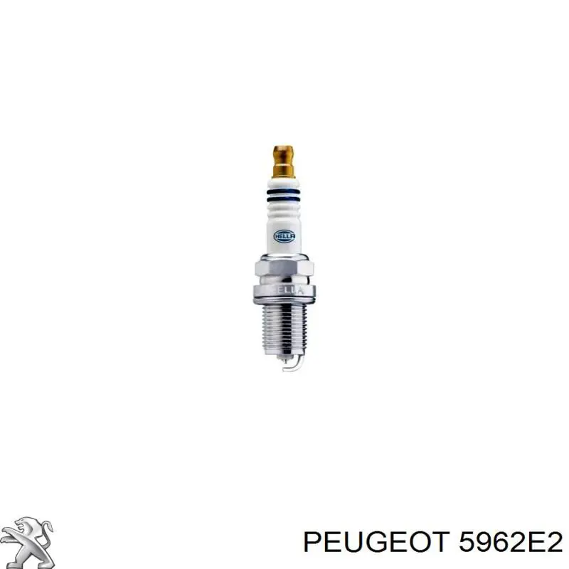 Свеча зажигания Peugeot/Citroen 5962E2 цена, от 2.59 USD
