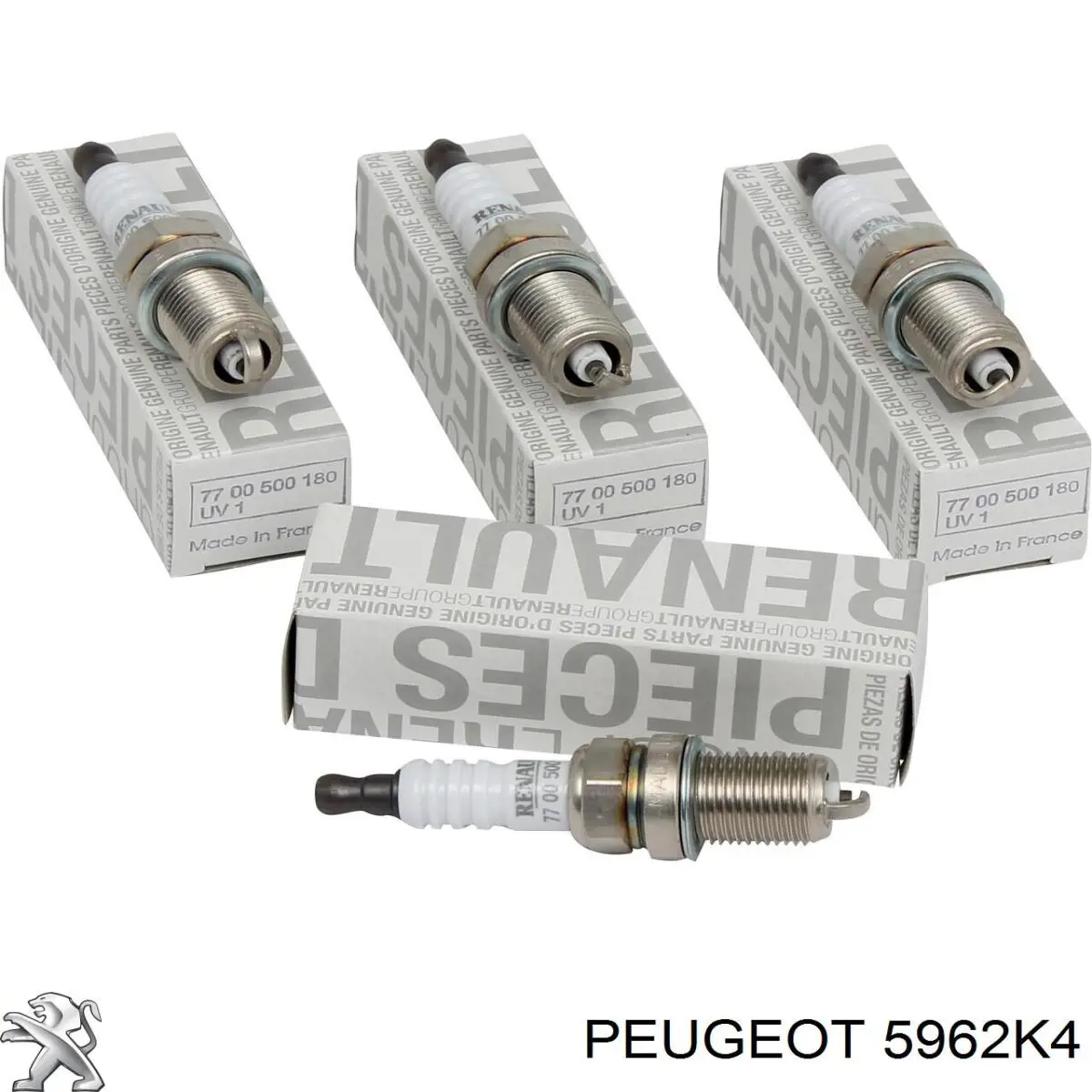 Свеча Peugeot/Citroen 5962K4