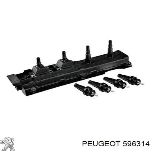 Наконечник свечи зажигания Peugeot/Citroen 596314 цена, от 67.82 USD