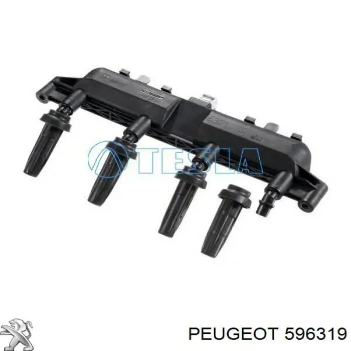 596319 Peugeot/Citroen Наконечник свечи зажигания