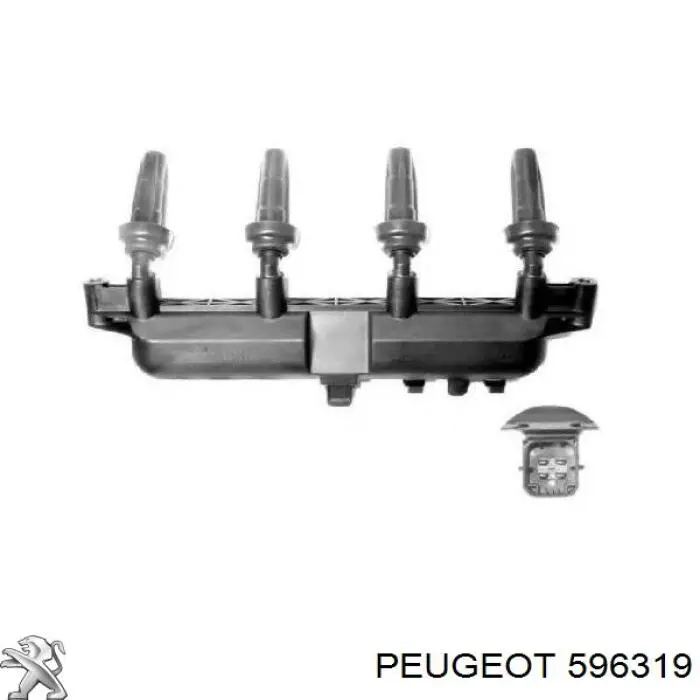 Купить 596319 Peugeot/Citroen Наконечник свечи зажигания