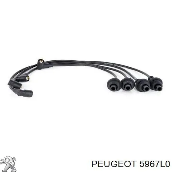 Juego de cables de encendido 5967L0 Peugeot/Citroen