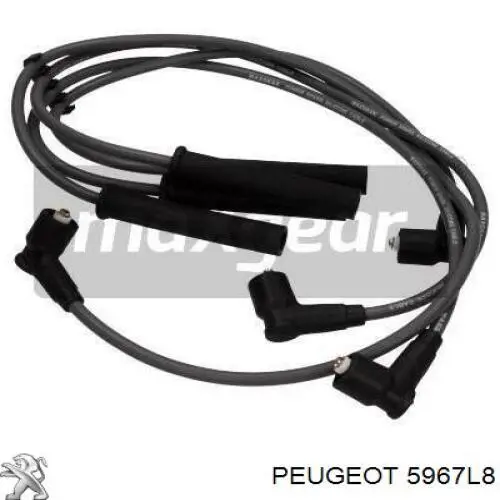 Высоковольтные провода 5967L8 Peugeot/Citroen