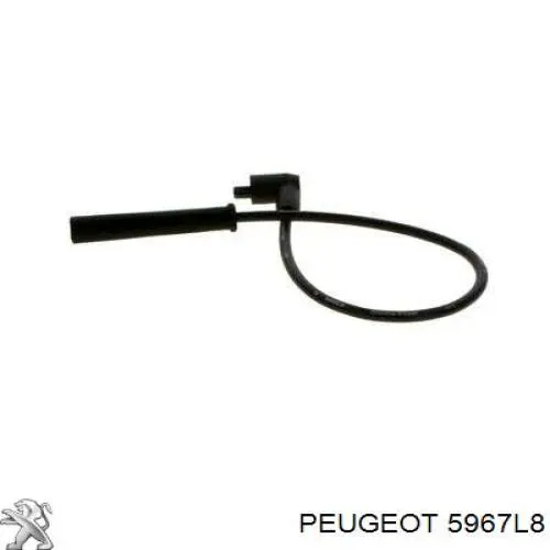 5967L8 Peugeot/Citroen Провода высоковольтные