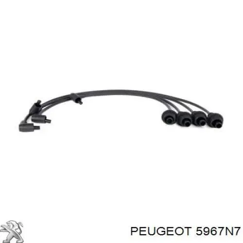 5967N7 Peugeot/Citroen высоковольтные провода