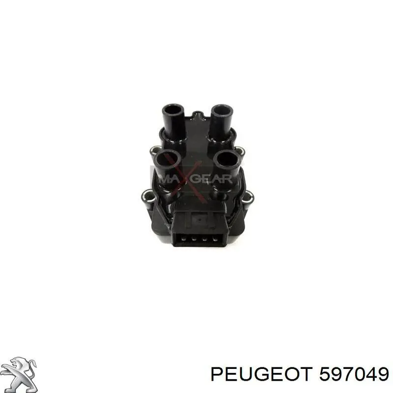 597049 Peugeot/Citroen Катушка зажигания