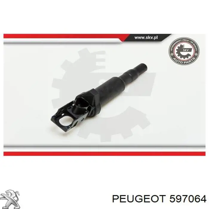 Купить 597064 Peugeot/Citroen Катушка зажигания