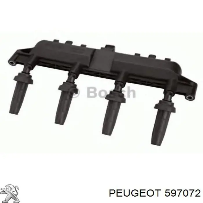 Модуль зажигания Peugeot/Citroen 597072 цена, от 39.84 USD