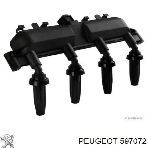 Купить 597072 Peugeot/Citroen Катушка зажигания