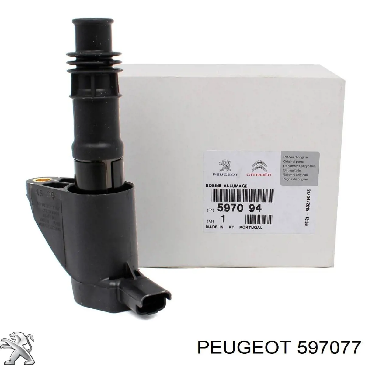 597077 Peugeot/Citroen Катушка зажигания