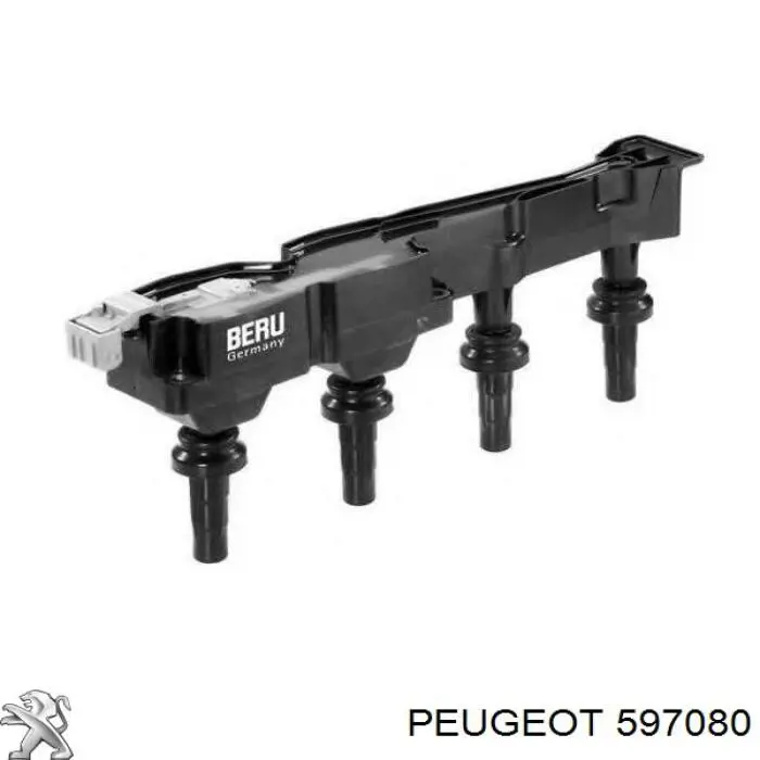 Катушка зажигания 597080 Peugeot/Citroen