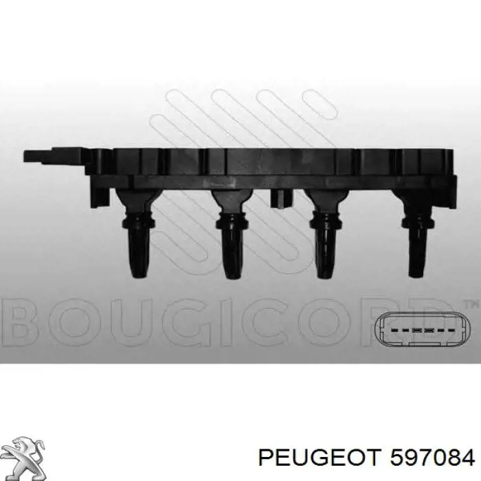Купить 597084 Peugeot/Citroen Катушка зажигания