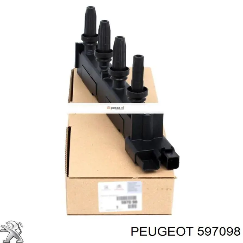 597098 Peugeot/Citroen bobina de ignição
