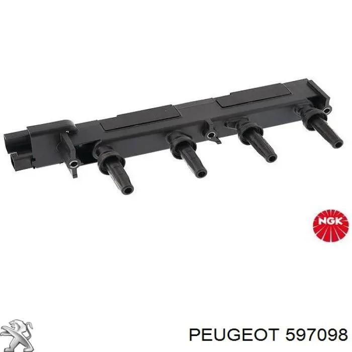 Купить 597098 Peugeot/Citroen Катушка зажигания