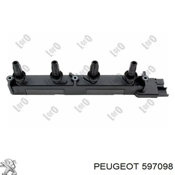 Катушка зажигания 597098 Peugeot/Citroen