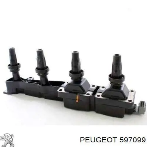 597099 Peugeot/Citroen Катушка зажигания