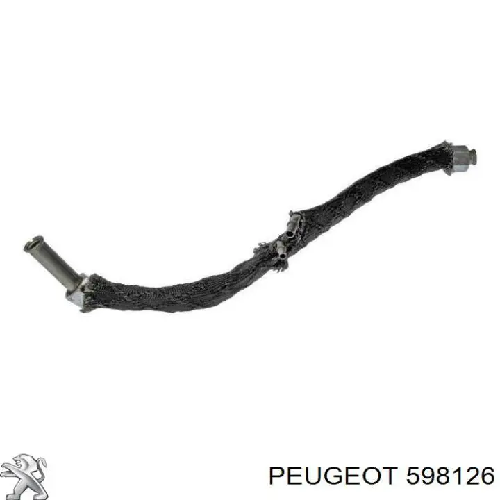 Compre 598126 Peugeot/Citroen Relê das velas de incandescência