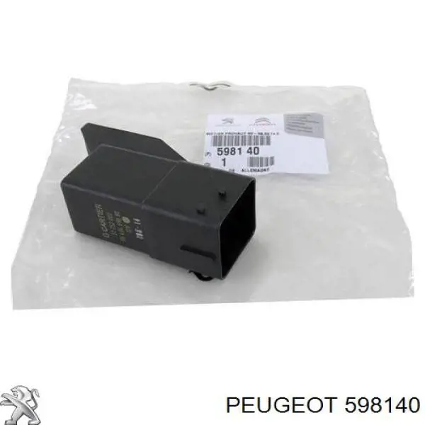 598140 Peugeot/Citroen Реле свечей накала