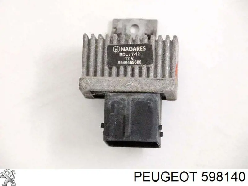 Реле свечей накала 598140 Peugeot/Citroen