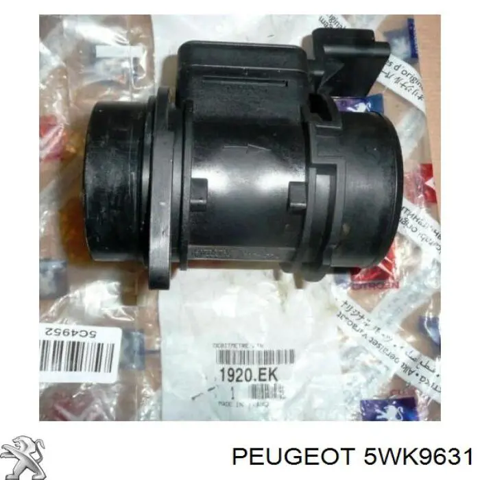 5WK9631 Peugeot/Citroen Датчик расхода воздуха