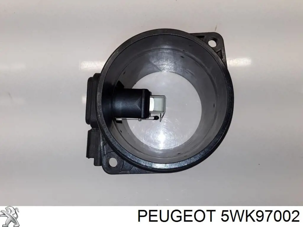 5WK97002 Peugeot/Citroen sensor de fluxo (consumo de ar, medidor de consumo M.A.F. - (Mass Airflow))