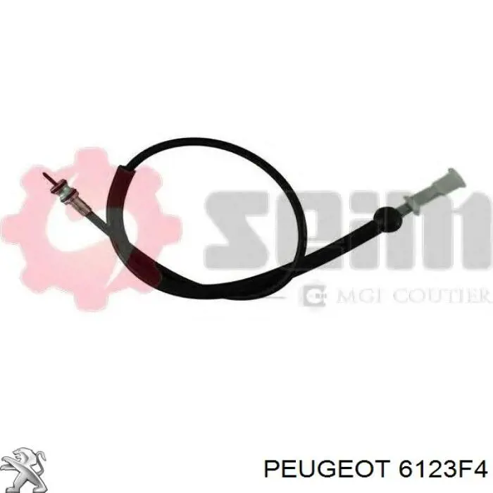 Cable Para Velocimetro 6123F4 Peugeot/Citroen