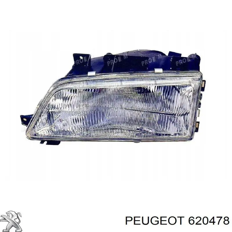 620478 Peugeot/Citroen фара левая
