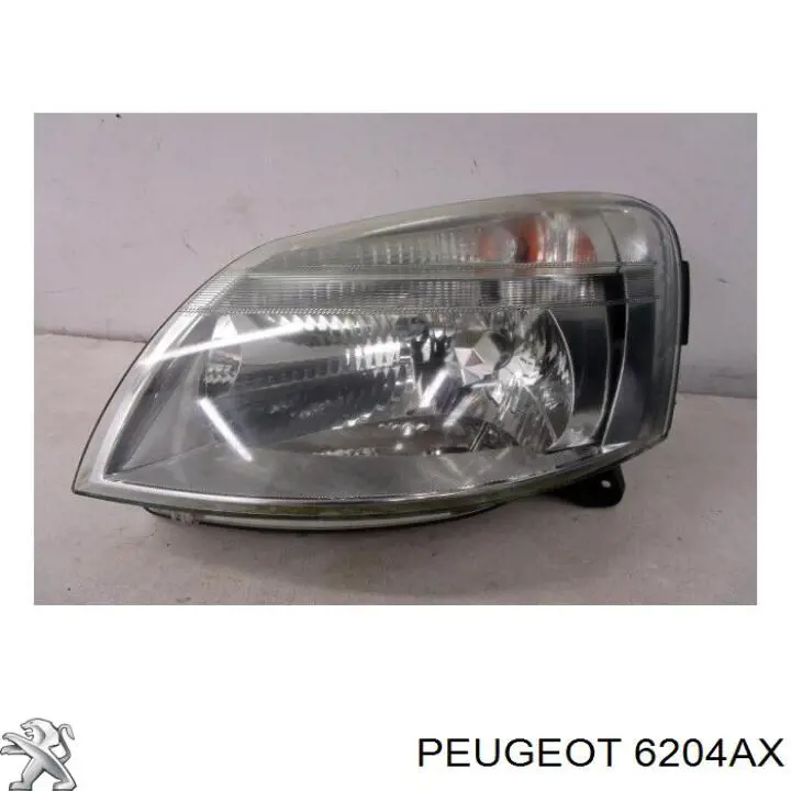 Купить 6204AX Peugeot/Citroen Фара левая передняя