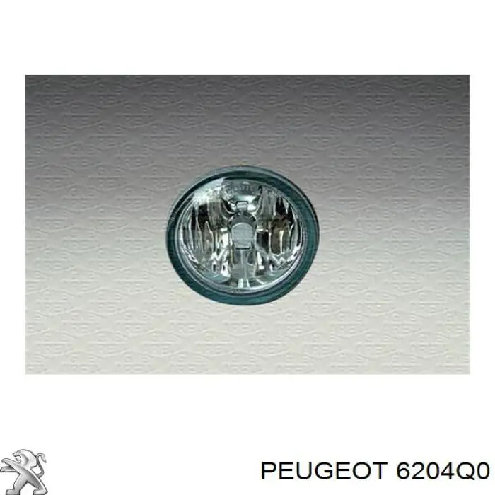 Противотуманки 6204Q0 Peugeot/Citroen