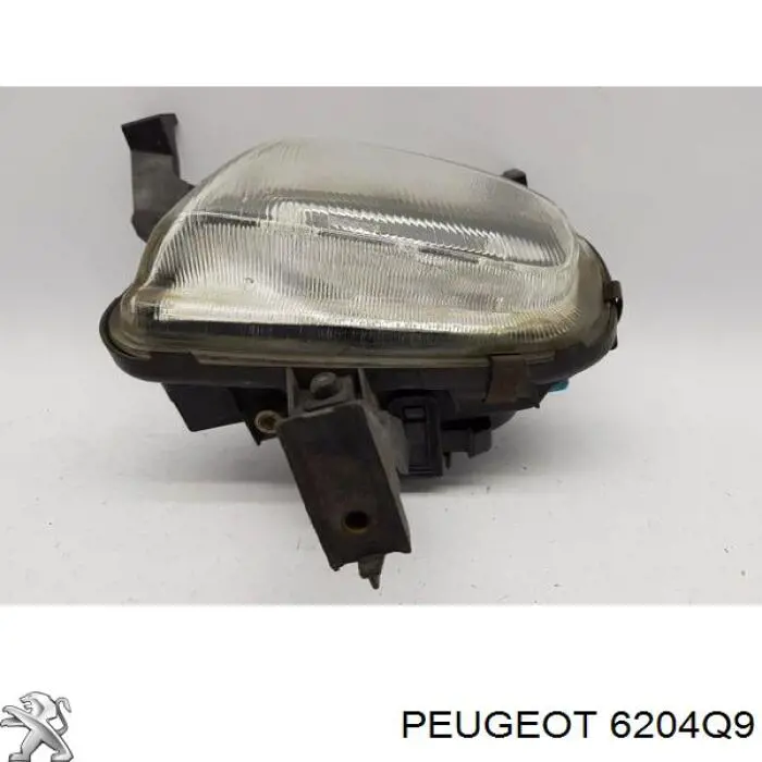 Левая противотуманная фара Peugeot/Citroen 6204Q9