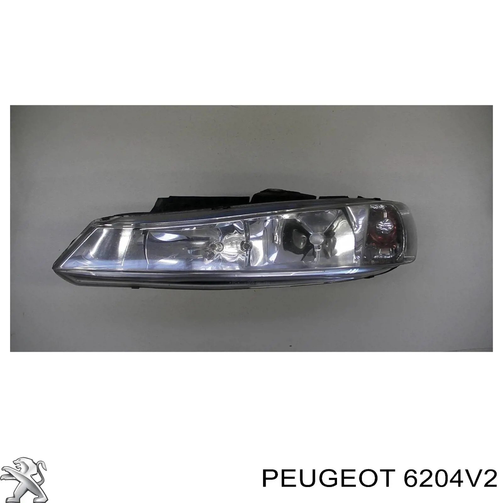 6204V2 Peugeot/Citroen фара левая