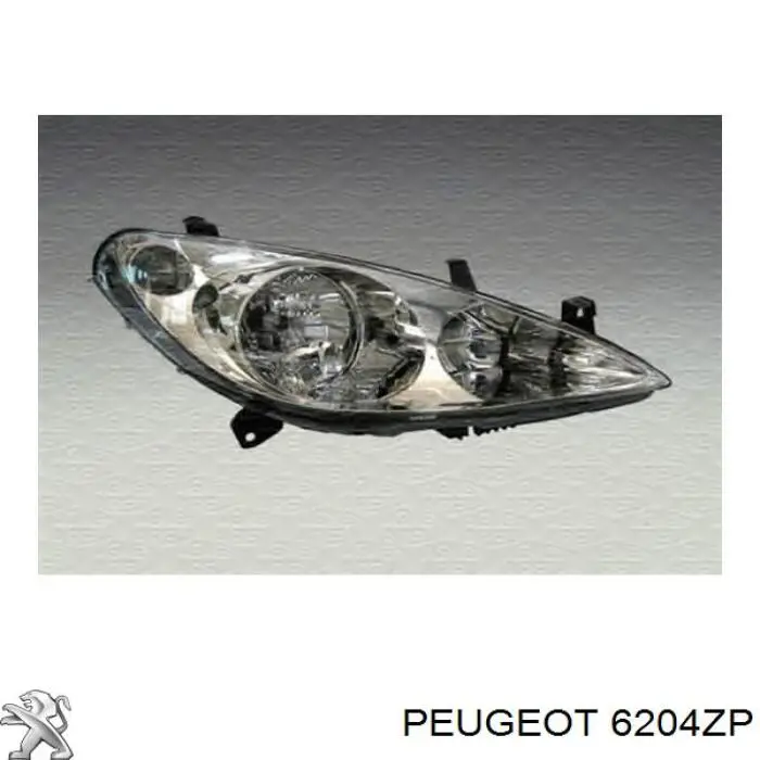 Фара левая Peugeot/Citroen 6204ZP цена, от 56.50 USD