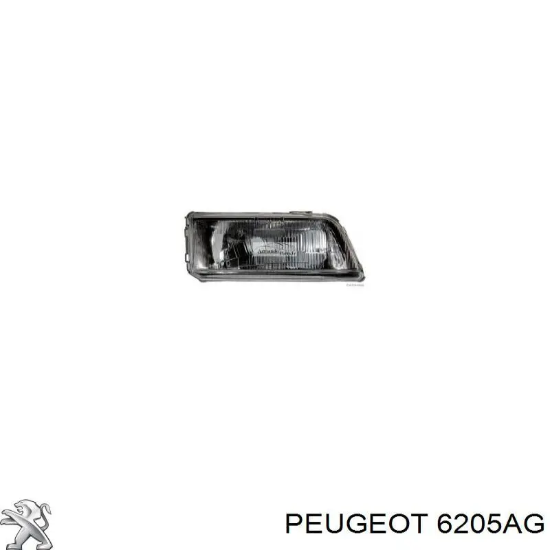 6205AG Peugeot/Citroen фара правая