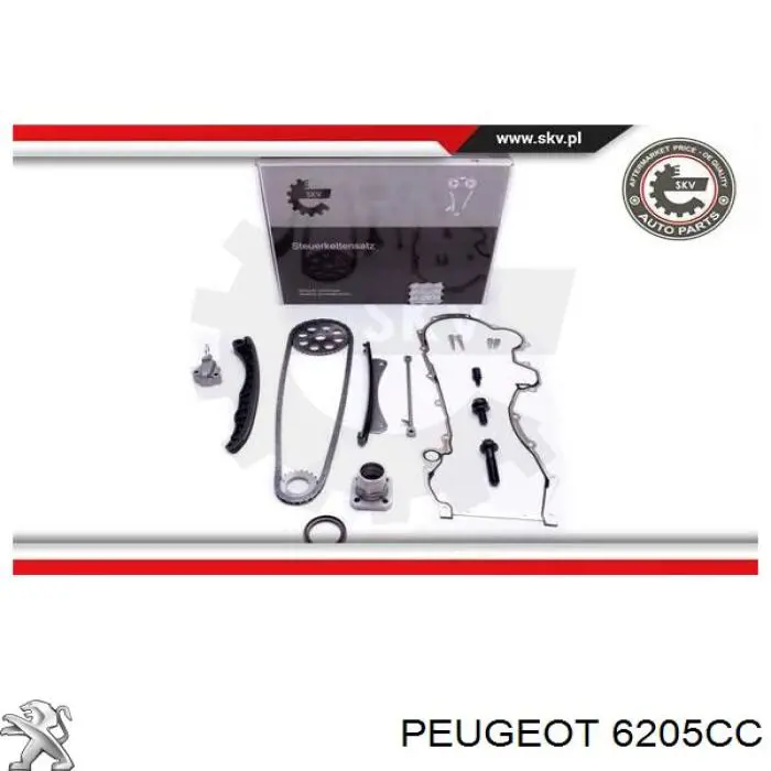 Купить 6205CC Peugeot/Citroen 