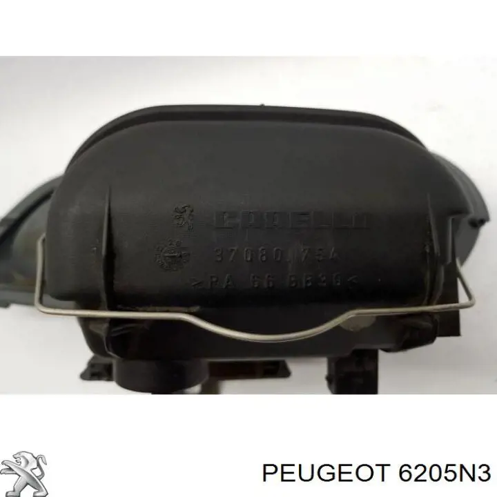 Фара противотуманная правая Peugeot/Citroen 6205N3