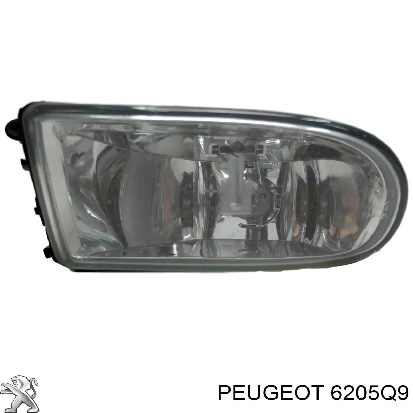 Фара противотуманная правая 6205Q9 Peugeot/Citroen