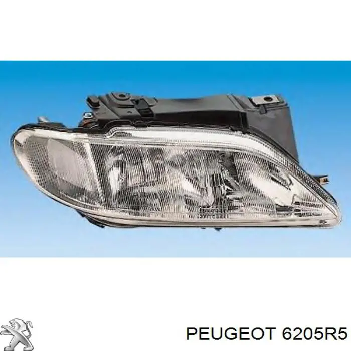 Правая блок фара Peugeot/Citroen 6205R5 цена, от 53.40 USD