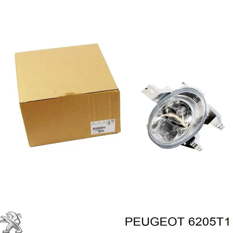 Фара противотуманная, правая Peugeot/Citroen 6205T1 цена, от 27.67 USD
