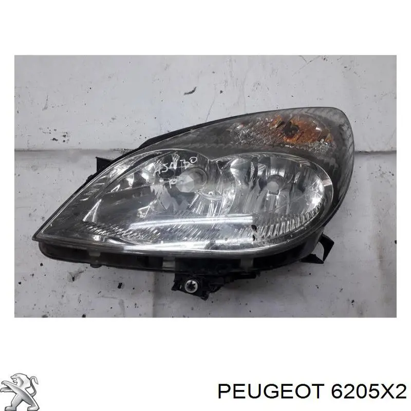  Правая фара Citroen C5 1