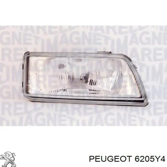 Faro derecho 6205Y4 Peugeot/Citroen