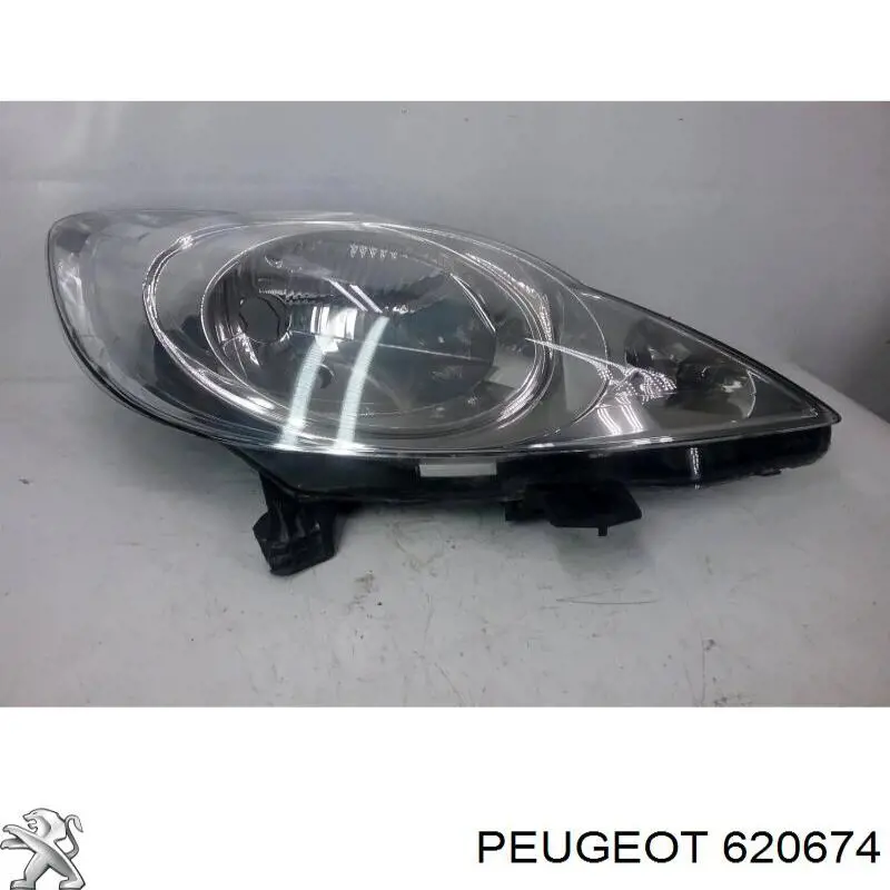 Фара правая 620674 Peugeot/Citroen