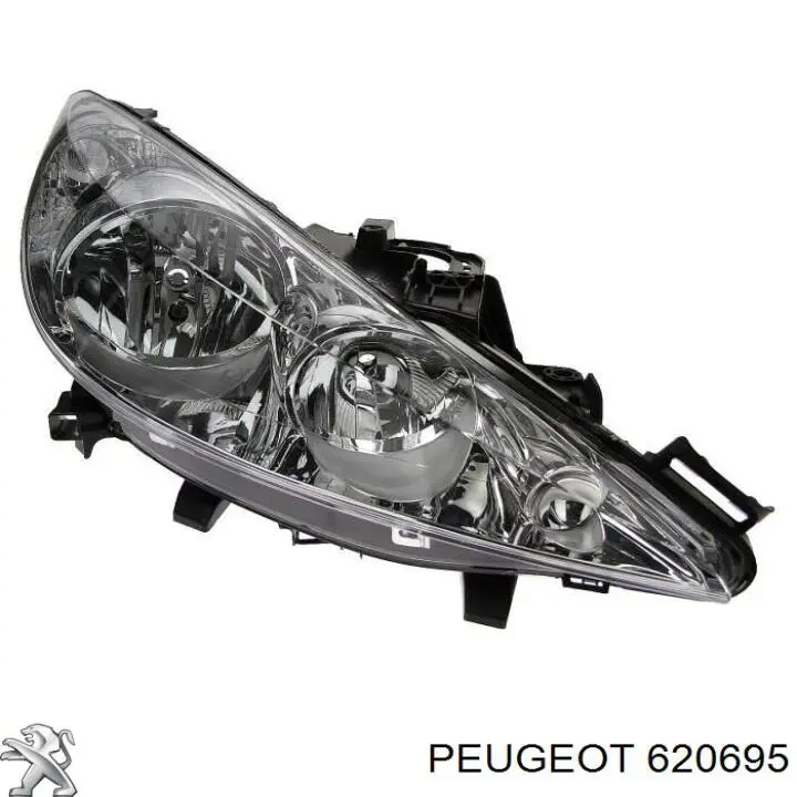 Правая блок фара Peugeot/Citroen 620695 цена, от 122.55 USD