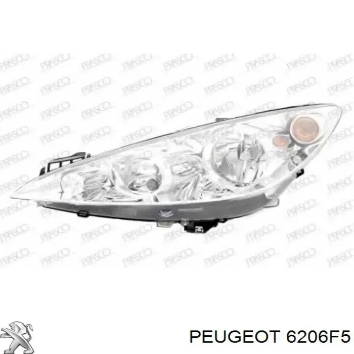 6206F5 Peugeot/Citroen luz direita