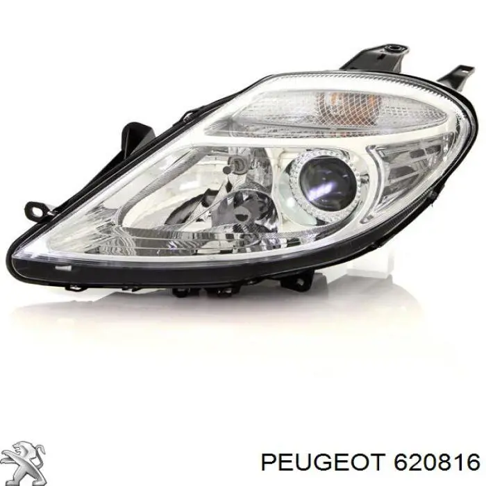 Фара левая 620816 Peugeot/Citroen