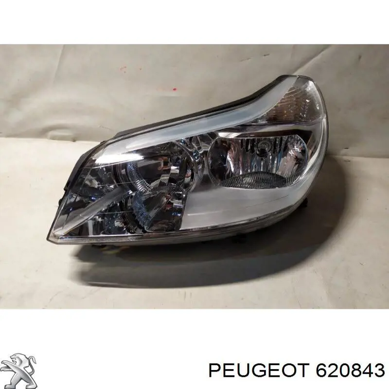 620843 Peugeot/Citroen фара левая