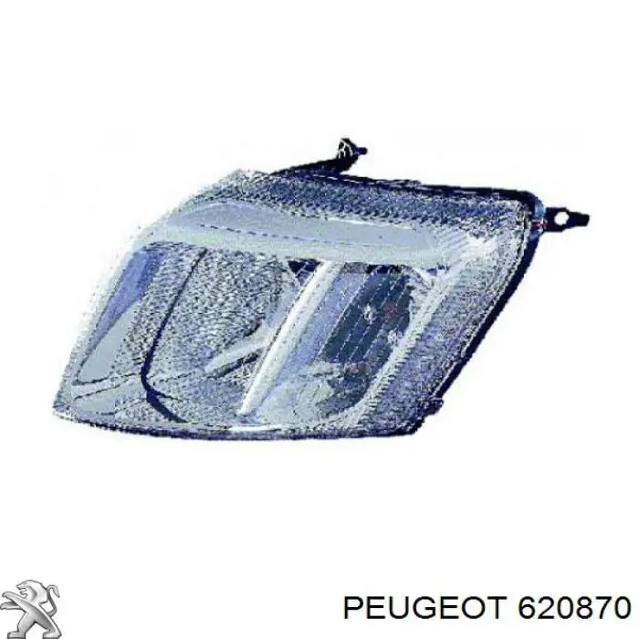Фара левая Peugeot/Citroen 620870 цена, от 77.97 USD